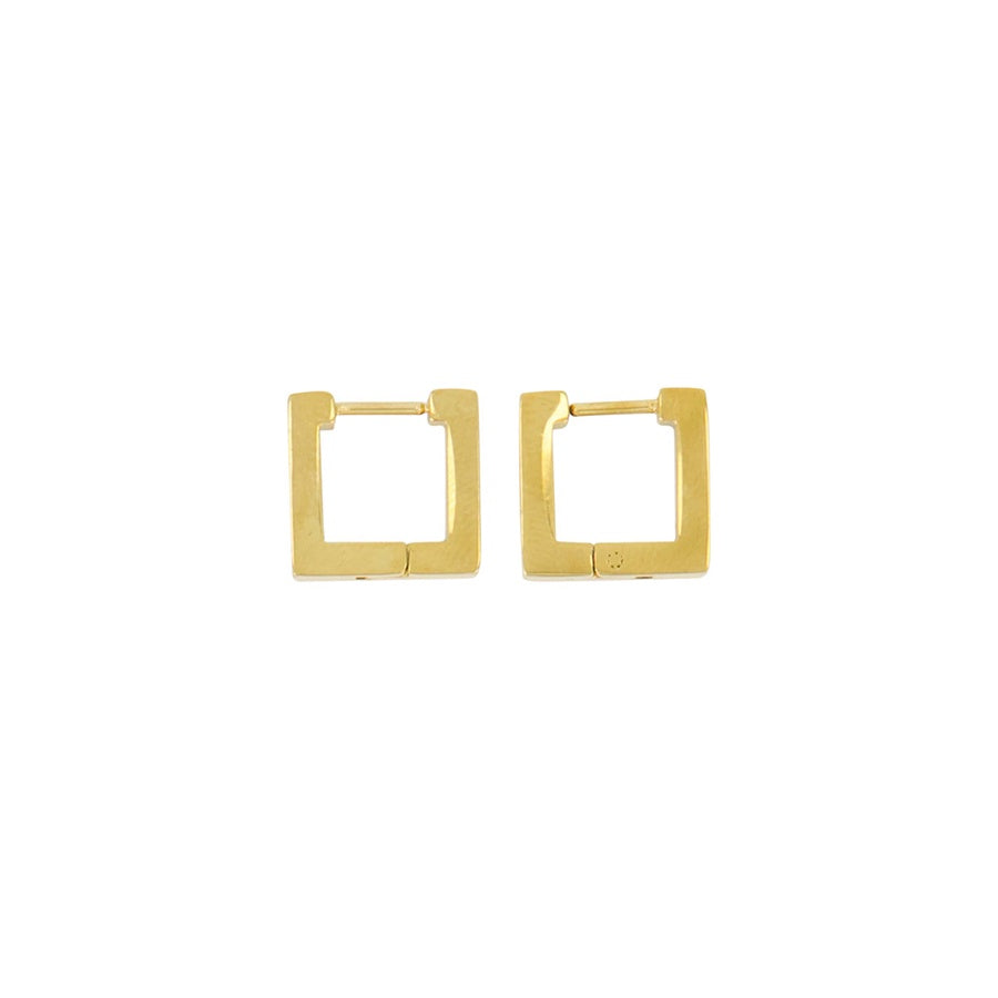 Oorbellen Vierkant-goud