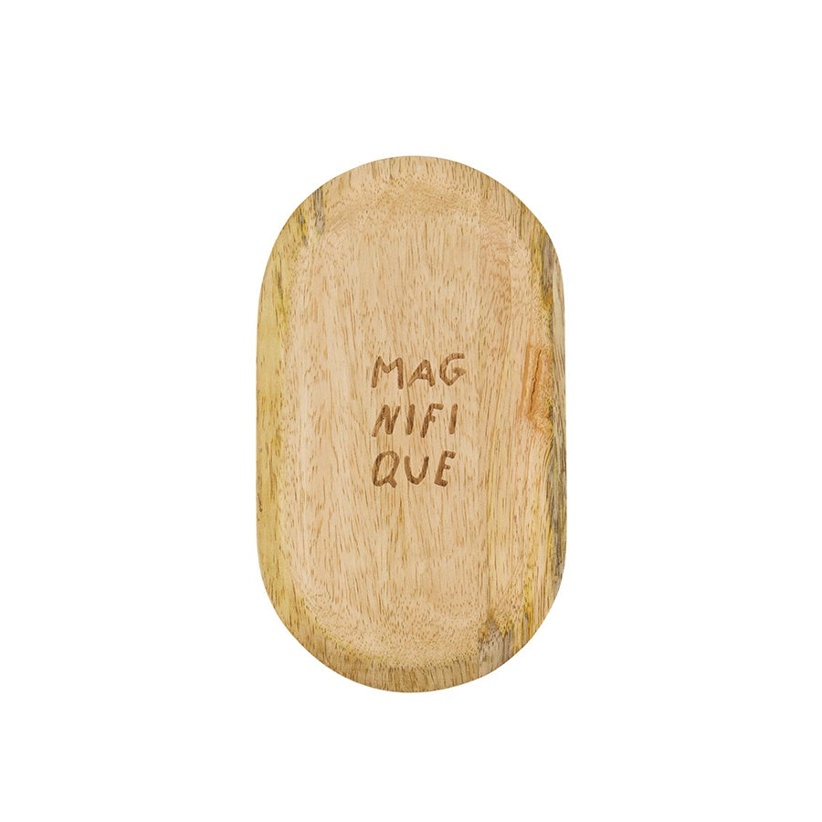 Serveerplank 'Magnifique' Hout 20x12cm-naturel