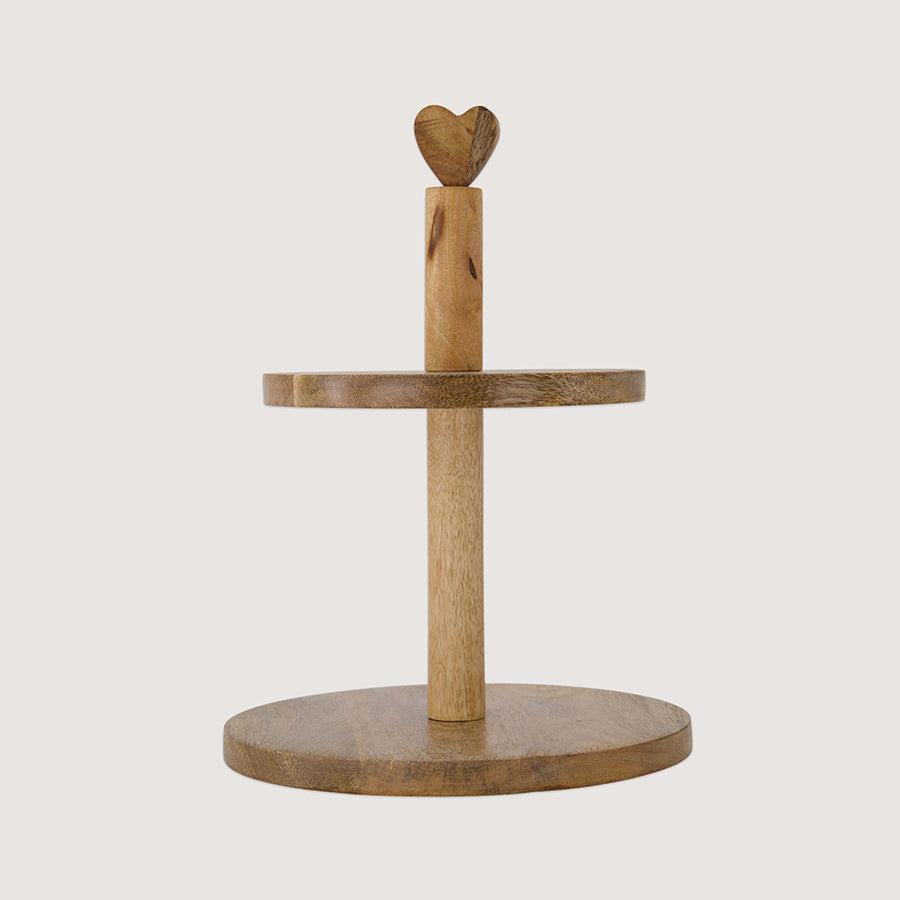 Etagere Hout Hartje-naturel