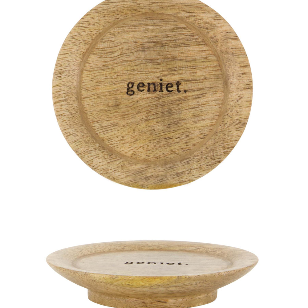 
                      
                        Glastopper 'Geniet' Hout-naturel
                      
                    