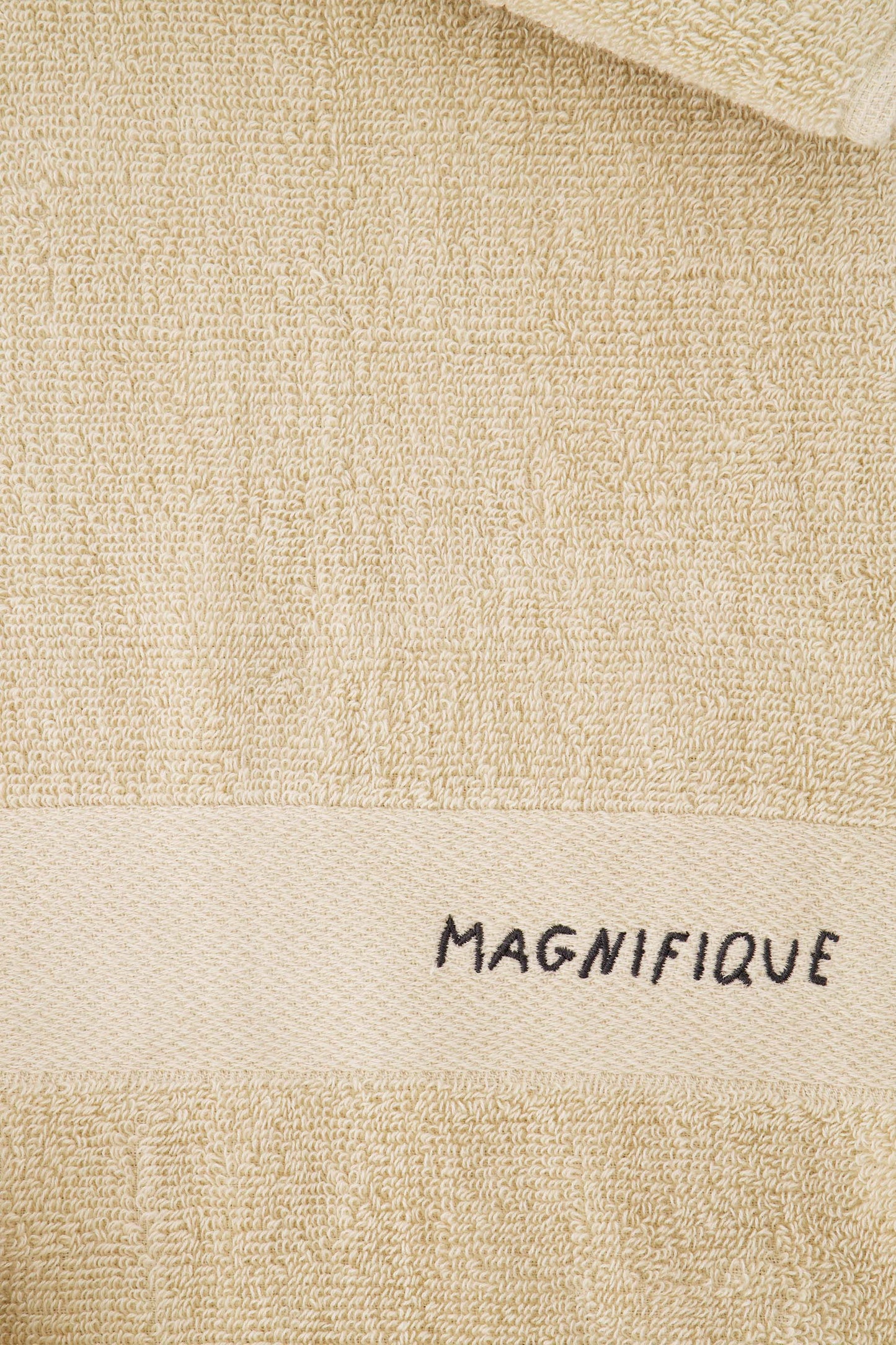 Keukenset Handdoeken 'Magnifique'-wit/zand