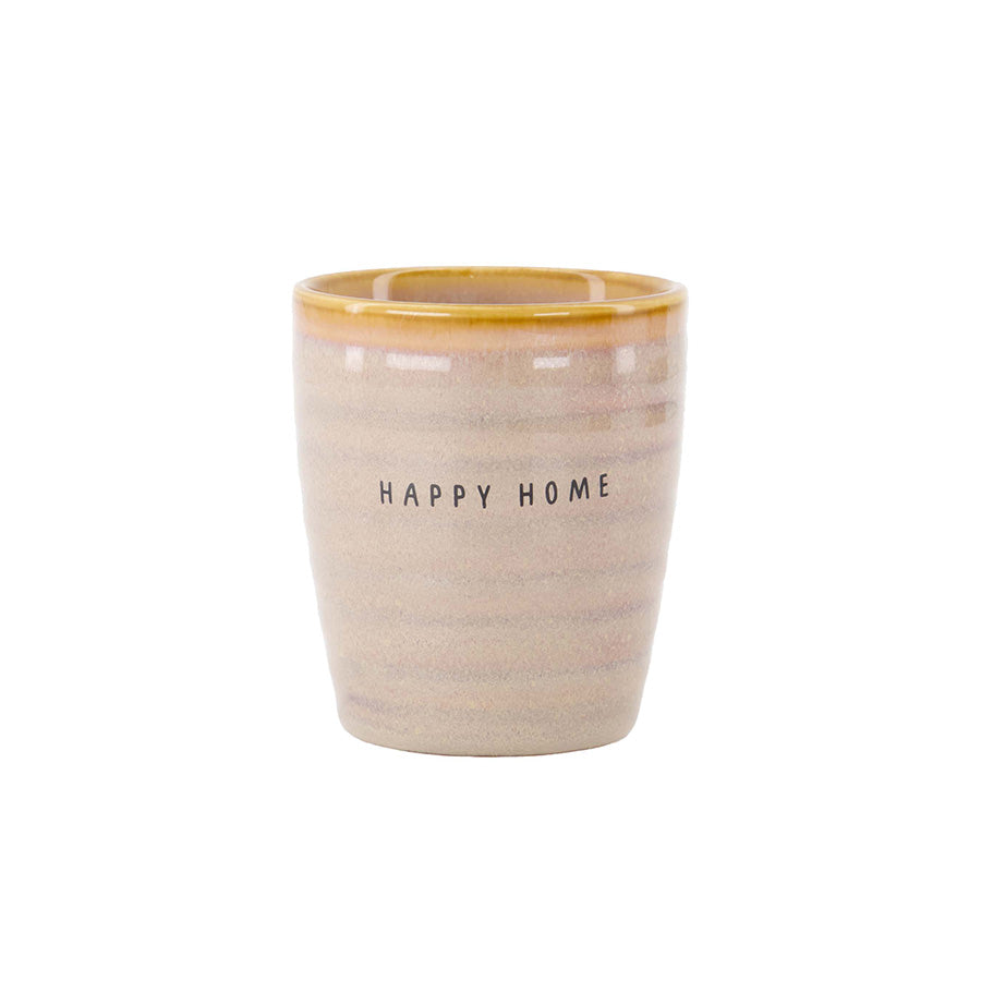 Koffiemok 'happy home'-creme