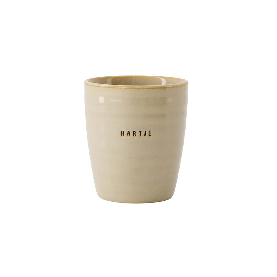 Koffiemok Hartje-zand