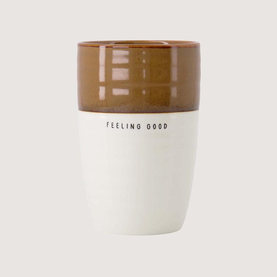 Lattemok Duocolor 'Feeling Good'-wit/bruin