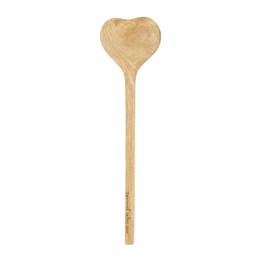 Lepel Hartvorm Hout-naturel
