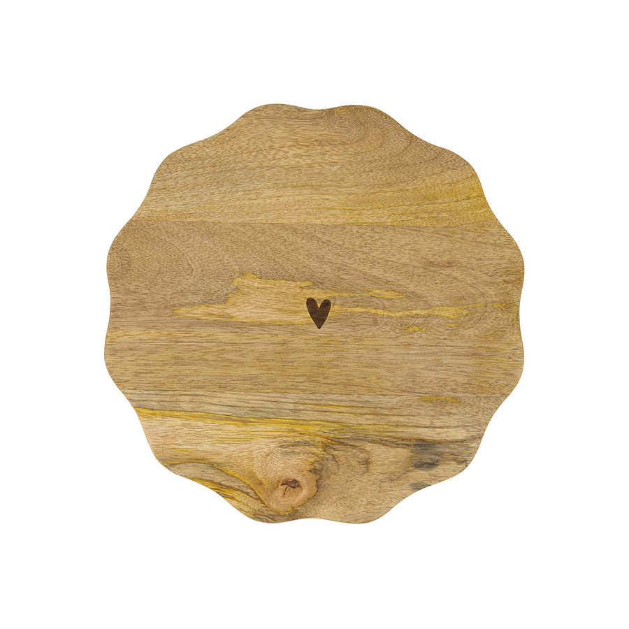 
                      
                        Taartplateau Hartje 28x10cm-naturel
                      
                    