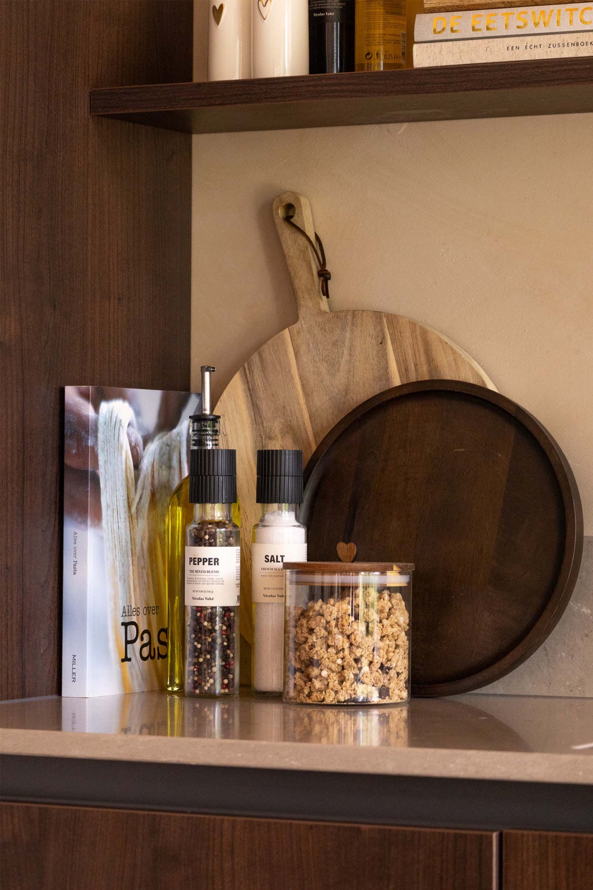 Voorraadpot 'Smile every day' S-naturel