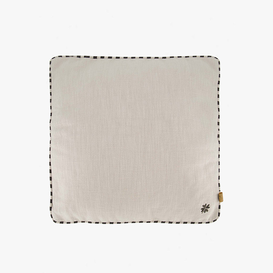 
                      
                        Matraskussen Klavertje 45x45cm-peper en zout/antracietgrijs
                      
                    